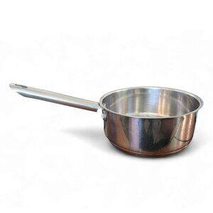 Wolfgang Puck's Cafe Collection 3qt Saucepan 18-10 Stainless Steel Pot Pan